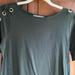 Michael Kors Tops | Michael Kors Short-Sleeve Top Size M (Euc) | Color: Green | Size: M