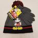 Disney Accessories | Kids Mickey Mouse Hat / Glove Set | Color: Black/Gray | Size: Osb