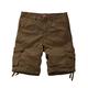 Matchstick Men's Twill Cargo Shorts#S3612 (3058 Brown,4XL/40)