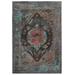 Jaipur Living Raisa Handmade Medallion Gray/ Aqua Area Rug (8'X10') - Jaipur Living RUG151562