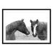 Joss & Main Wild Pastures by Carol Robinsons - Picture Frame Photograph Print on Paper in Black/White | 25.5 H x 35.5 W x 0.75 D in | Wayfair
