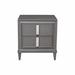 Willa Arlo™ Interiors Edeline 2 Drawer Nightstand, Dark Grey Wood in Brown/Gray | 29 H x 27 W x 17 D in | Wayfair 74F24F0A28394FA5823020C0E8BD8F88