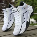 Chaussures de basket-ball respirantes pour hommes chaussures de sport décontractées baskets de