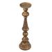 23.75" Bronze Antique Style Allistair Glory Pillar Candleholder