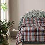 Cotton 170-GSM Flannel Solid or Printed Oversized Duvet Cover Set
