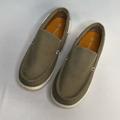 American Eagle Outfitters Shoes | American Eagle Taupe Canvas Boat Shoe/Loafer | Color: Tan | Size: 6