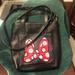 Disney Bags | Disney Minnie Mouse Small Purse With Straps New Without Tags | Color: Black/Brown | Size: 9”X8”X3’5” Strap Drop 22”