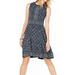 Michael Kors Dresses | Michael Kors Geometric Pattern Dress | Color: Black | Size: 1x