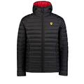 2018 FERRARI FANWEAR MENS PADDED JACKET Black (M) 38 Inch Chest / EU 48-50