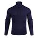 Sykooria Mens Polo Neck Jumper Turtleneck Knit Sweaters Slim Fit Casual Long Sleeve Knitwear Pullover Top