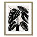 Joss & Main Black & White Potted Plant I by Daniela Santiago - Picture Frame Print Paper in Black/Green/White | Wayfair
