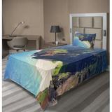 East Urban Home Ambesonne Sheet Set Microfiber/Polyester | 96 H x 66 W in | Wayfair E888546EAFA14D47A332AA9127C6AAA2