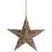 Northlight Seasonal 5.5" Rose Gold Star Shaped Christmas Ornament Plastic in Gray/Yellow | 5.5 H x 5.5 W x 1.25 D in | Wayfair NORTHLIGHT GB90494