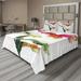East Urban Home Ambesonne Sheet Set Microfiber/Polyester | 96 H x 81 W in | Wayfair 61BC61B1F0604A078927ABABD8087037