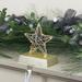 Northlight Seasonal 7" LED Lighted Gold Wired Star Christmas Stocking Holder Metal in Yellow | 7 H x 4.25 W in | Wayfair NORTHLIGHT WY89114