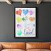 Ivy Bronx You Are So Loved - Picture Frame Textual Art on Canvas Canvas, Solid Wood in Black/Blue/Green | 36.5 H x 26.5 W x 1.5 D in | Wayfair