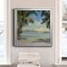 Highland Dunes A Found Paradise I - Picture Frame Photograph Print on Canvas Canvas, in Black/Blue/Green | 26.5 H x 26.5 W x 1.5 D in | Wayfair