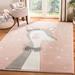 Gray/Pink 48 x 48 x 0.51 in Indoor Area Rug - Zoomie Kids Gabor Kids Pink Area Rug | 48 H x 48 W x 0.51 D in | Wayfair