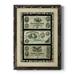 Red Barrel Studio® Money Money Money II Premium Framed Canvas - Ready To Hang Canvas, in Black/Blue/Green | 37.5 H x 27.5 W x 1 D in | Wayfair