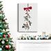 The Holiday Aisle® Warm Winter Wishes VI Premium Gallery Wrapped Canvas - Ready To Hang Canvas in White | 48 H x 36 W x 1 D in | Wayfair