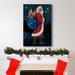 The Holiday Aisle® Celestial Christmas Collection B Premium Gallery Wrapped Canvas - Ready To Hang Canvas in White | 48 H x 36 W x 1 D in | Wayfair