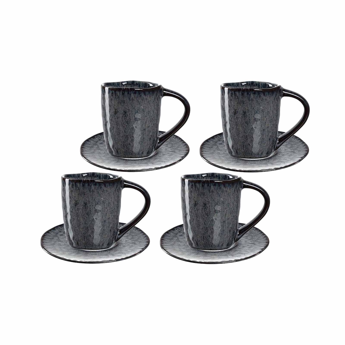 Leonardo MATERA Espresso Set anthrazit 8-teilig Image