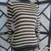 Polo By Ralph Lauren Sweaters | Designer - Ralph Lauren Polo - Black & Gold Striped Sweater - Szm | Color: Black/Gold | Size: M