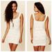 Free People Dresses | Intimately Free People Medallion Bodycon Dress Ivory/Cream | Color: Cream | Size: Xs