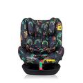 Cosatto All in All + Baby Car Seat - Group 0+123, 0-36 kg, 0-12 years, ISOFIX, ERF, Anti-Escape, Reclines, Disco Rainbow