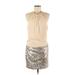 Jessica Simpson Casual Dress - Mini: Tan Solid Dresses - Used - Size 2