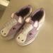 Vans Shoes | Little Girls Unicorn Vans Slip Ons | Color: Purple | Size: 10.5g