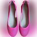 J. Crew Shoes | J Crew Quorra Hot Pink Italian Ballet Flats Barbie Core 8 | Color: Pink | Size: 8