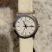 Burberry Accessories | Burberry Watch | Color: Silver/White | Size: Os