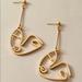 Urban Outfitters Jewelry | Abstract Face Earrings | Color: Gold | Size: Os