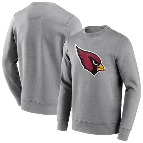 Arizona Cardinals Rundhals-Sweatshirt mit neutraler Farbe und Logo - Herren - Groß & Groß