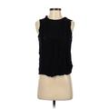 Gap Sleeveless Blouse: Black Tops - Women's Size Small