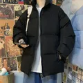 Manteau bulle coloré pour hommes Harajuku veste d'hiver Streetwear Hip Hop Parka vêtements