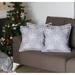 Christmas Snowflakes Throw Pillow Covers & Insert (Set of 4)