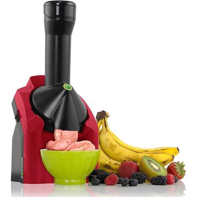 Yonanas Classic Vegan Non-Dairy Frozen Fruit Soft Serve Dessert Maker with 36 Recipe Book