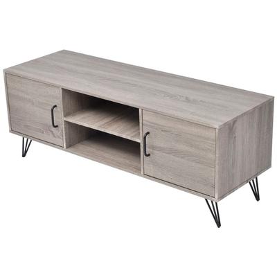 vidaXL TV Stand 47.2"x15.7"x17.7" Gray