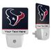 Houston Texans Personalized 2-Piece Nightlight Set