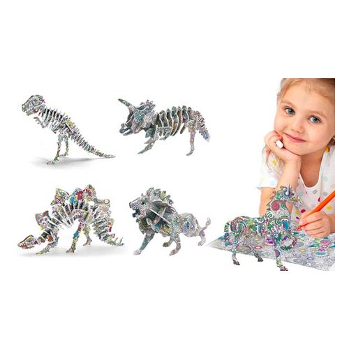 3D-Puzzle 4er-Set: Tiere