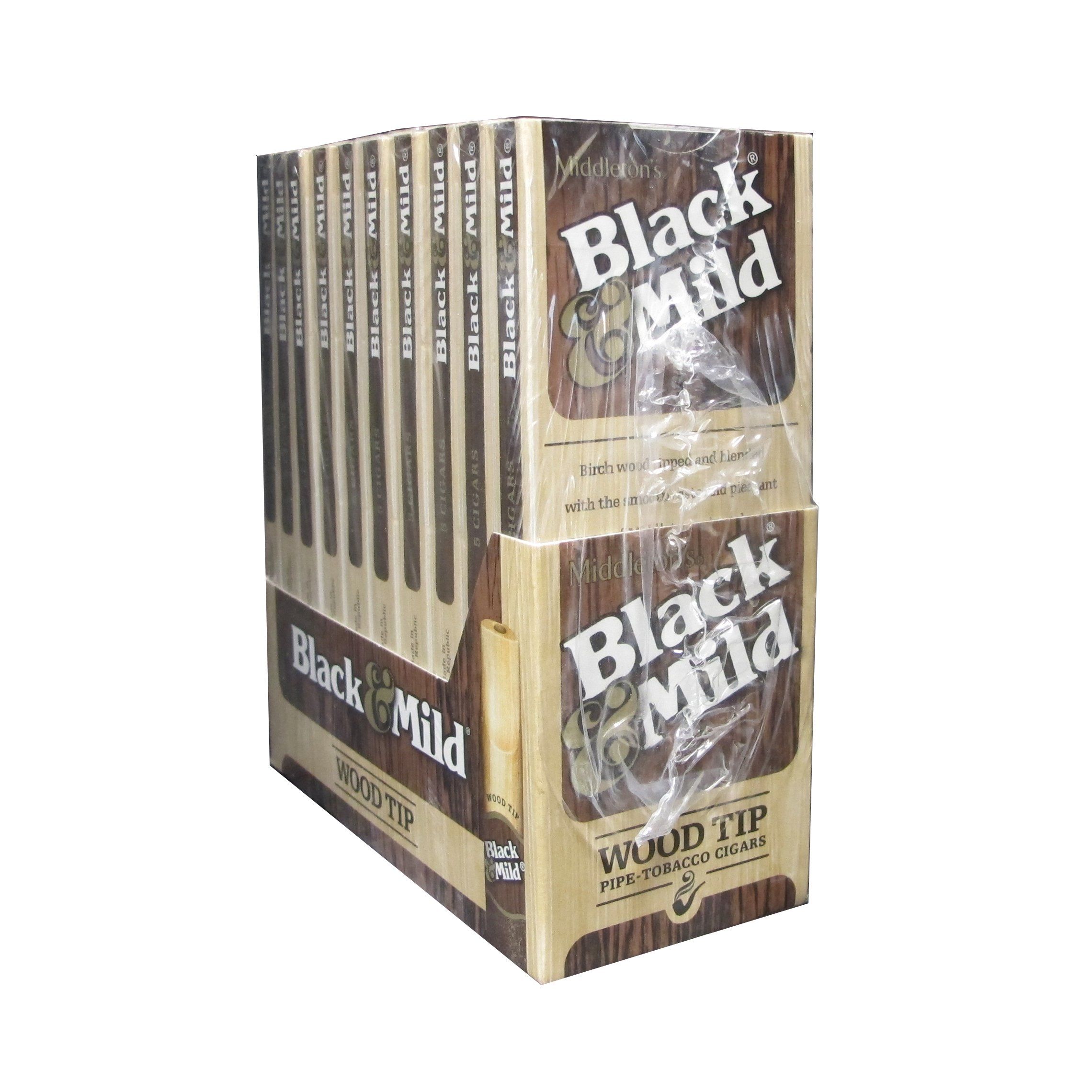 Black & Mild Regular Wood Tip Cigars