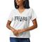 Women's League Collegiate Wear White Providence Friars Intramural Boyfriend V-Neck T-Shirt