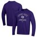 Men's Under Armour Purple Stephen F Austin Lumberjacks All Day Fleece Pullover Sweatshirt