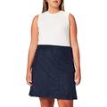 ESPRIT Women's 081ee1d310 Skirt, 400/Navy, 18