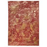 "Liora Manne Marina Lava Indoor/Outdoor Rug Red 1'11"" x 7'6"" - Trans Ocean MNAR8811424"