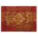 "Liora Manne Marina Kermin Indoor/Outdoor Rug Saffron 2'7"" x 4'3"" - Trans Ocean MNA34804317"