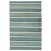 "Liora Manne Aruba Faded Stripe Indoor Rug Aqua 8'3"" x 11'6"" - Trans Ocean ARB81753904"