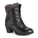 LUKEES by MUK LUKS Lacy Lori Boot - Womens 6 Black Boot Medium